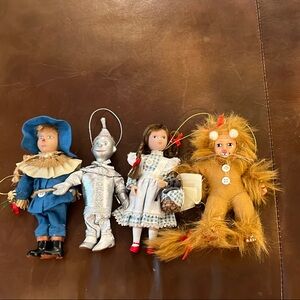 Wizard of Oz Character Ornament Set